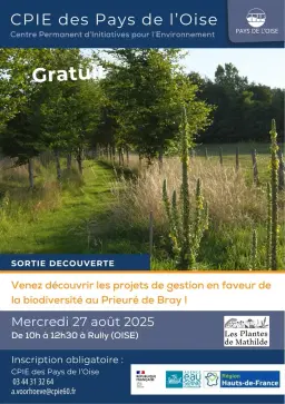 Visite des jardins au Prieuré de Bray