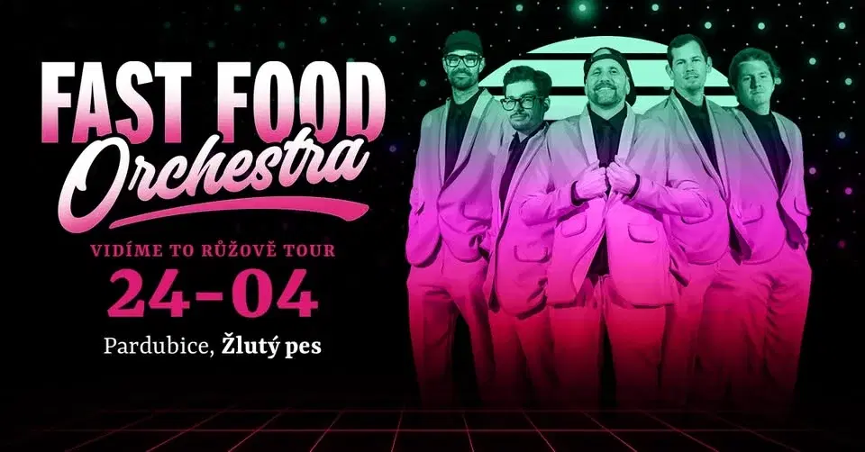 PARDUBICE – ŽLUTÝ PES | 24/4 | VÍDÍME TO RŮŽOVĚ TOUR