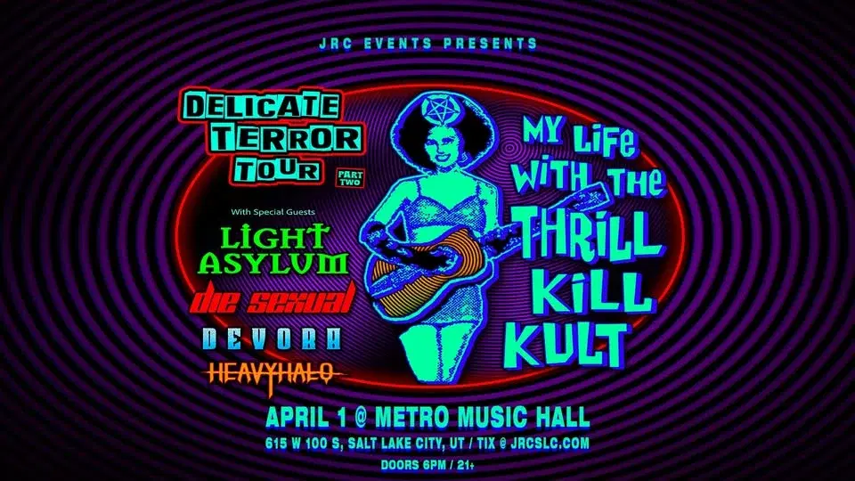 My Life With the Thrill Kult - Delicate Terror Tour Part 2 @ Metro Music Hall