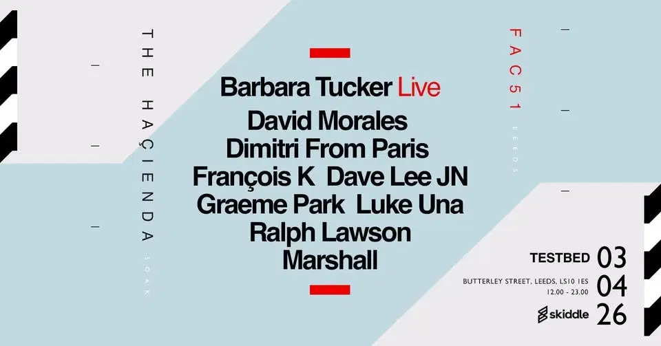 FAC51 The Haçienda @ Testbed Leeds