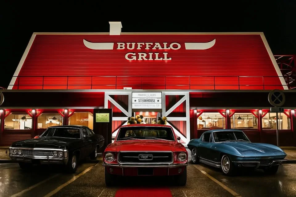 Rassemblement auto/moto américaines