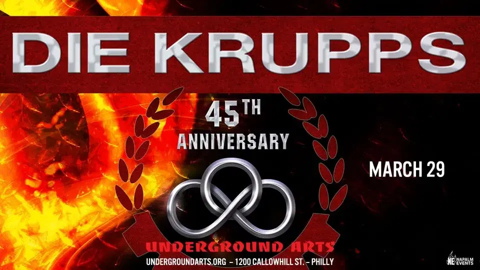 Die Krupps @ Underground Arts 3.29