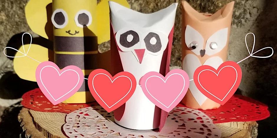 Eco Art & Upcycle Valentine's Crafts