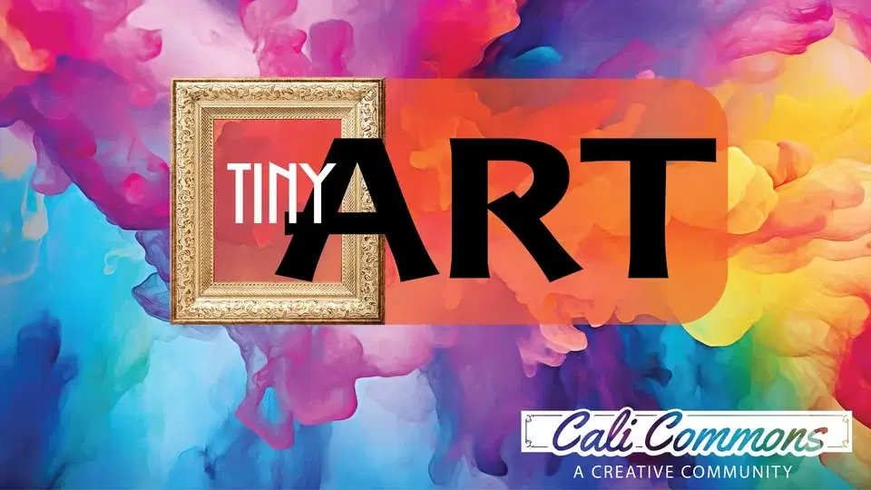 Art at Cali Commons: Tiny Art & Fundraiser - Opening Reception