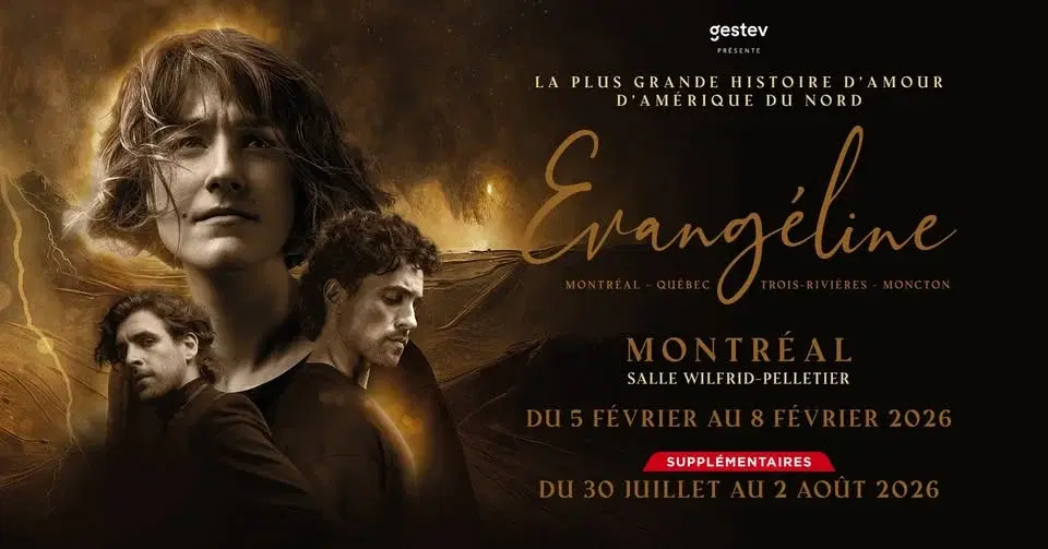 ÉVANGÉLINE - LE SPECTACLE MUSICAL | MONTRÉAL