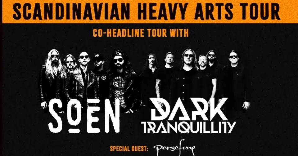 Dark Tranquility & SOEN w/ Persefone at The Recher!