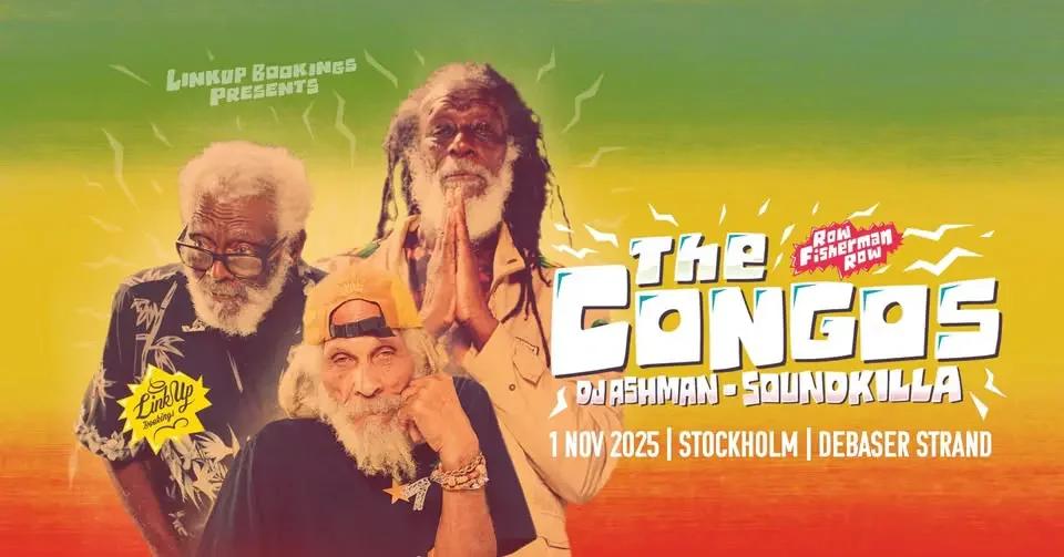 The Congos (jam) | Debaser, Sthlm | Lördag 1 November 2025 | Live: 20:00