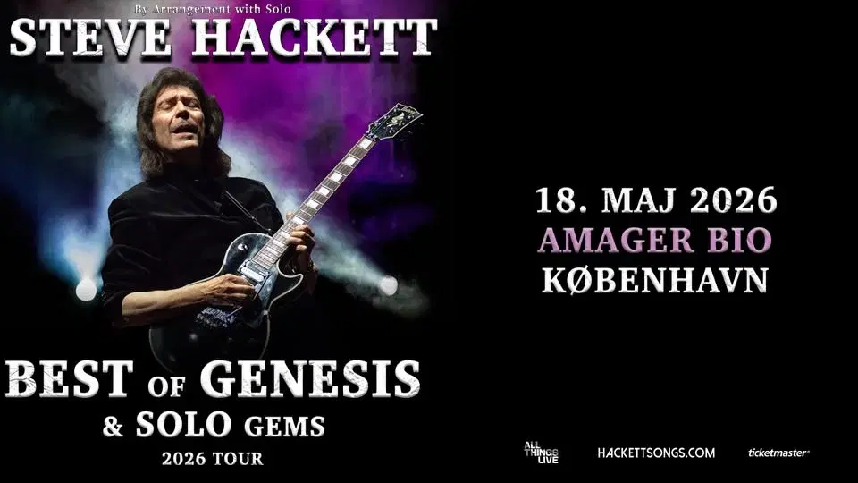 Steve Hackett - Amager Bio - 18. maj