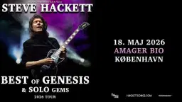 Steve Hackett - Amager Bio - 18. maj