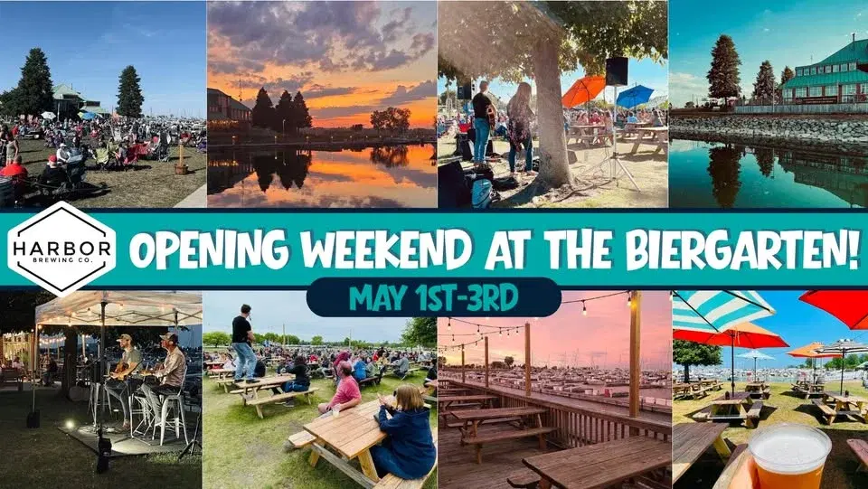 Opening Weekend at the Lakefront Biergarten