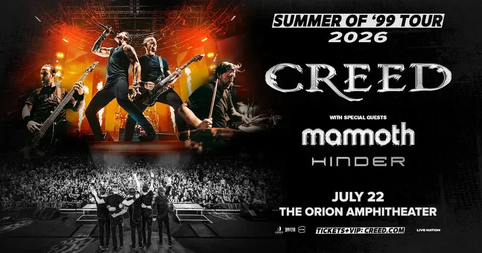 Creed: Summer of '99 Tour with Mammoth & Hinder | Huntsville, AL