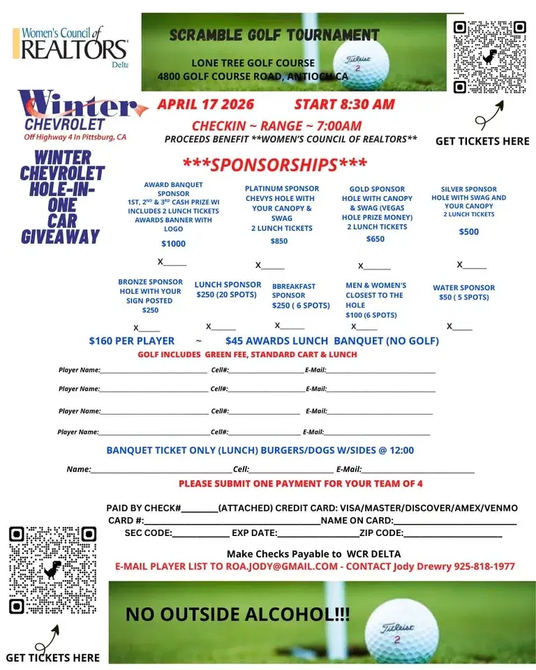 Golf Tournament Women’s Council of Realtors-Delta