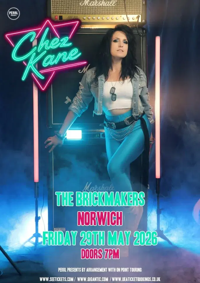 CHEZ KANE - 'The spirit of 80s rock with a modern twist!'