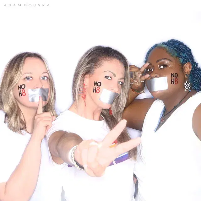 NOH8 Photo Shoot in San Luis Obispo, CA