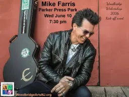 Mike Farris (solo) in Parker Press Park