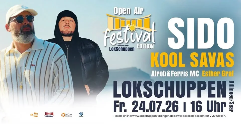 Festival Edition mit SIDO | Kool Savas | Afrob&Ferris | Esther Graf