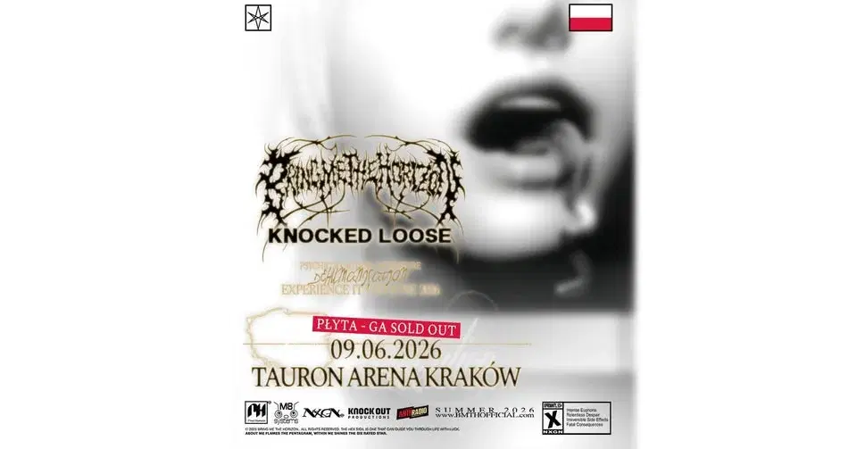 Bring Me The Horizon + Knocked Loose / 9 VI 2026 / Kraków