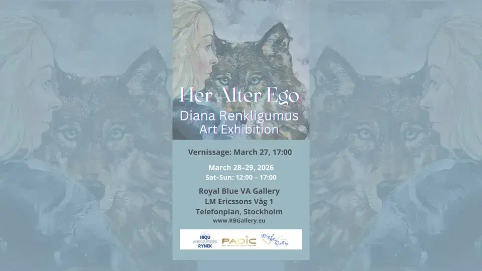 Diana Renkligumus: Her Alter Ego Vernissage at Royal Blue VA Gallery