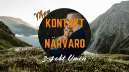 Mer kontakt i närvaro - helgkurs för foxare (Umeå)