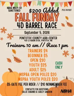 Fall Funday Barrel Race đđ»
