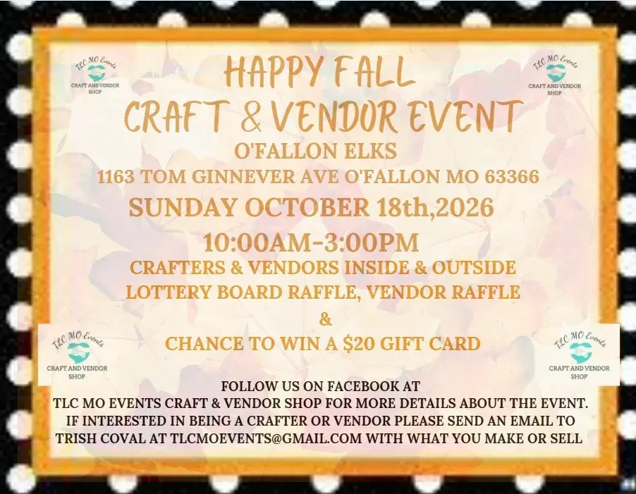 HAPPY FALL CRAFT & VENDOR EVENT