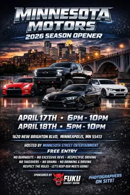 Minnesota Motors 2026 season opener