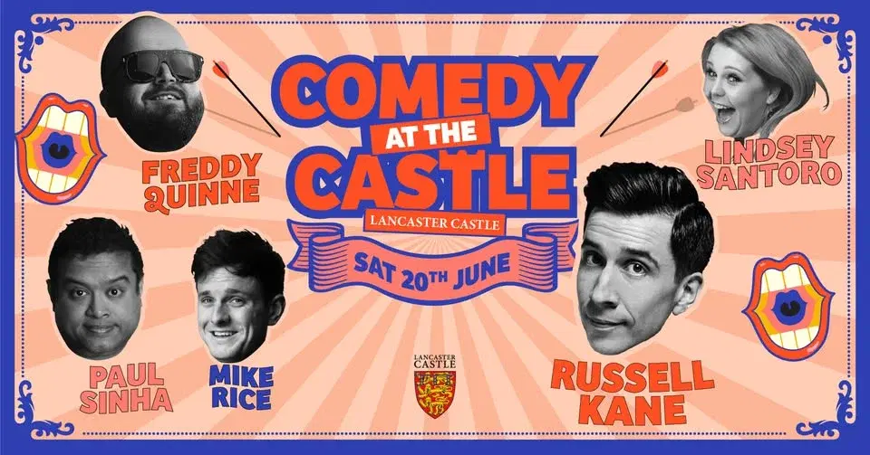 *50 TICKETS LEFT* - Comedy at the Castle: Saturday Night with Russell Kane and more!