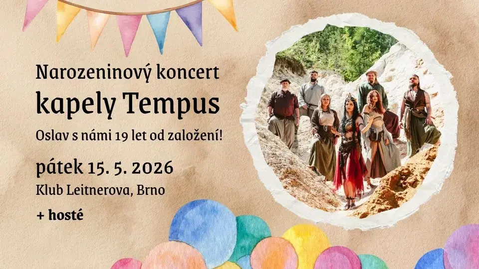 Narozeninový koncert kapely Tempus