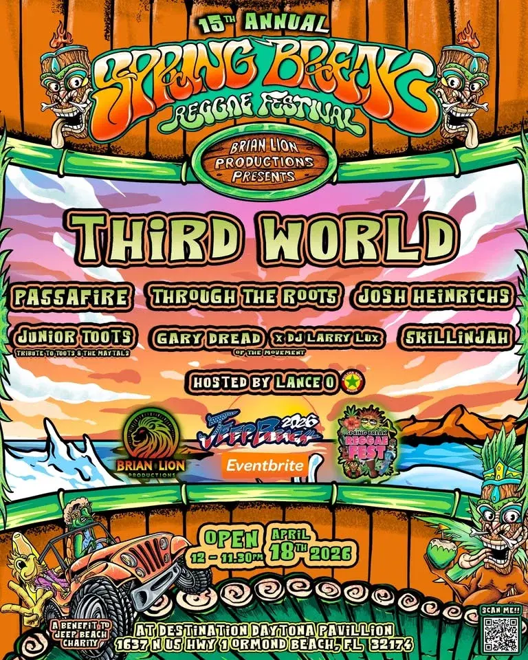 15th Annual Spring Break Reggae Festival
