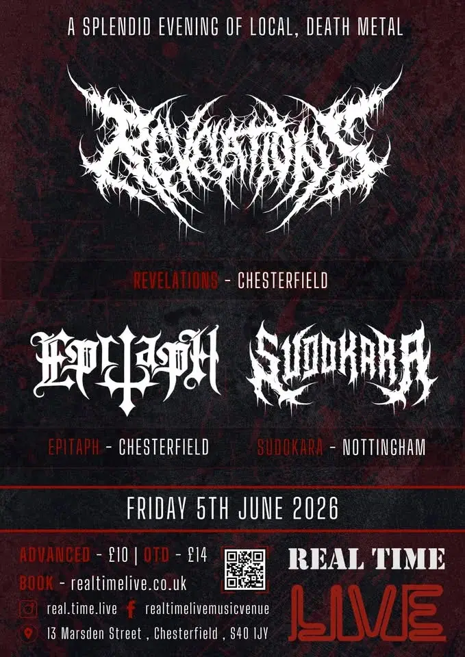 Death Metal Night - Revelations || Epitaph || Sudokara (14+)