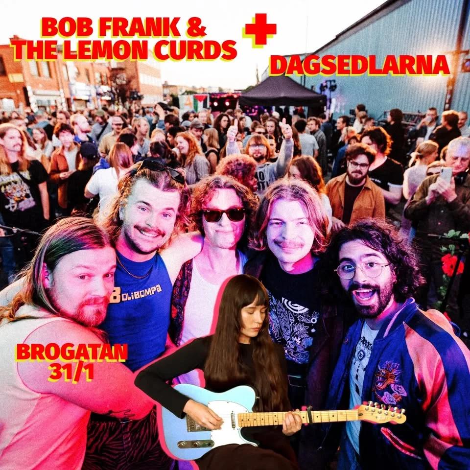 THE UNOFFICIAL OFFICIAL PRE-PARTY to BOB FRANK & THE LEMON CURDS @ Brogatan