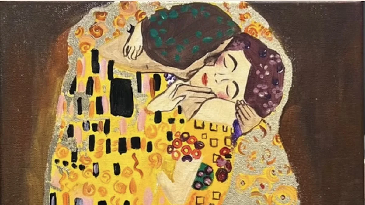 Gustav Klimt' Sip & Paint