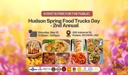 Hudson Spring Food Trucks Day - 3rd Annual