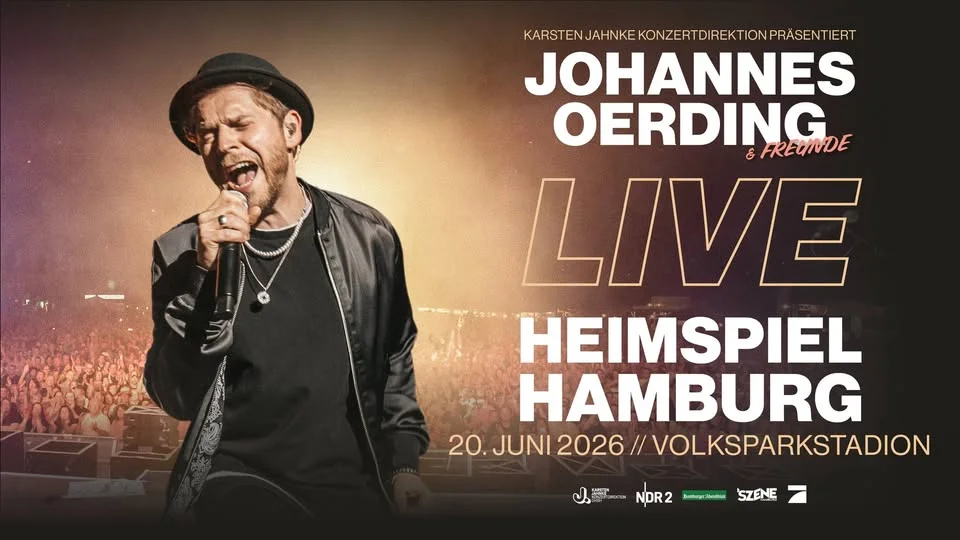 Johannes Oerding | „HEIMSPIEL HAMBURG” VOLKSPARKSTADION 2026