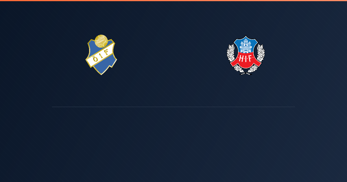 Öster vs Helsingborg