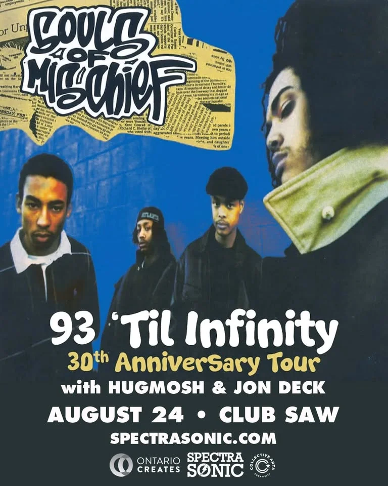 CANCELLED- Souls Of Mischief, Hug Mosh, Jon Deck - Ottawa