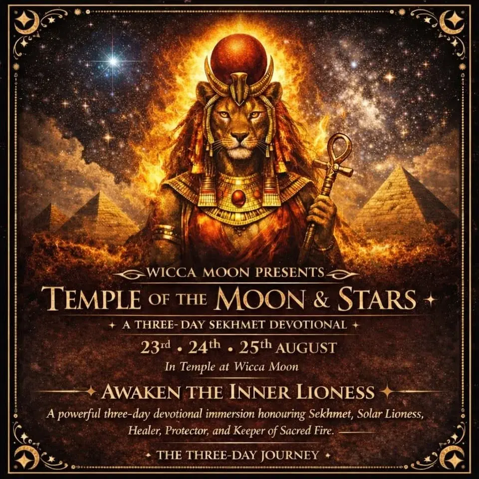 TEMPLE TEMPLE OF THE MOON & STARS ~ A Three-Day Sekhmet Devotional