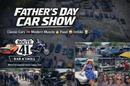 7th Annual Father's Day Hot Rods & Heroes Car Show