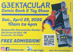 G3ektacular 2026 Comic Book & Toy Show