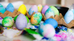 Family Easter Painting