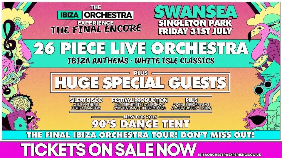 Ibiza Orchestra Experience - Swansea 2026
