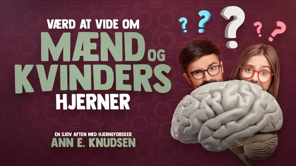 Værd at vide om mænd og kvinders hjerner - foredrag med Ann E. Knudsen | Rødovre
