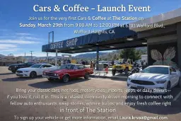 Cars & Coffee Launch Event
