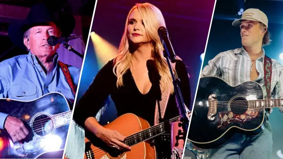 George Strait, Miranda Lambert & Hudson Westbrook