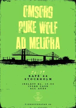 OMSORG | PUKE WOLF | AD MELIORA - Kafé 44