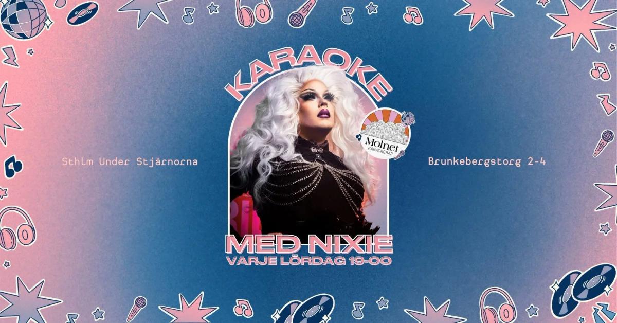 KARAOKE UNDER STJÄRNORNA MED NIXIE 🎤🌟