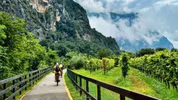 E-Mountain Bike-kal a Garda-tó lenyűgöző ösvényein - Kerékpártúra