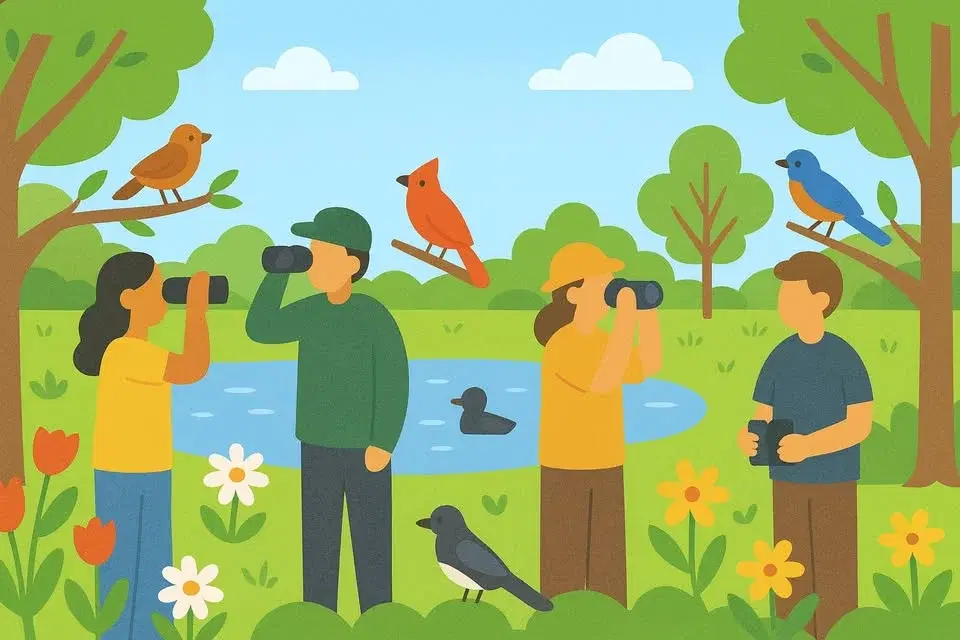 Spring Migration Walk at Newton Lake