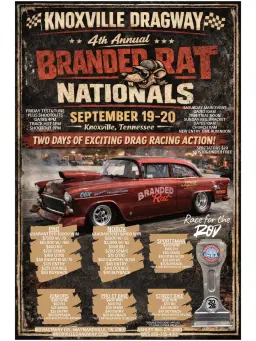 The 4th Annual Branded Rat Nationals, Points Race #8 & Race For The Rod!!