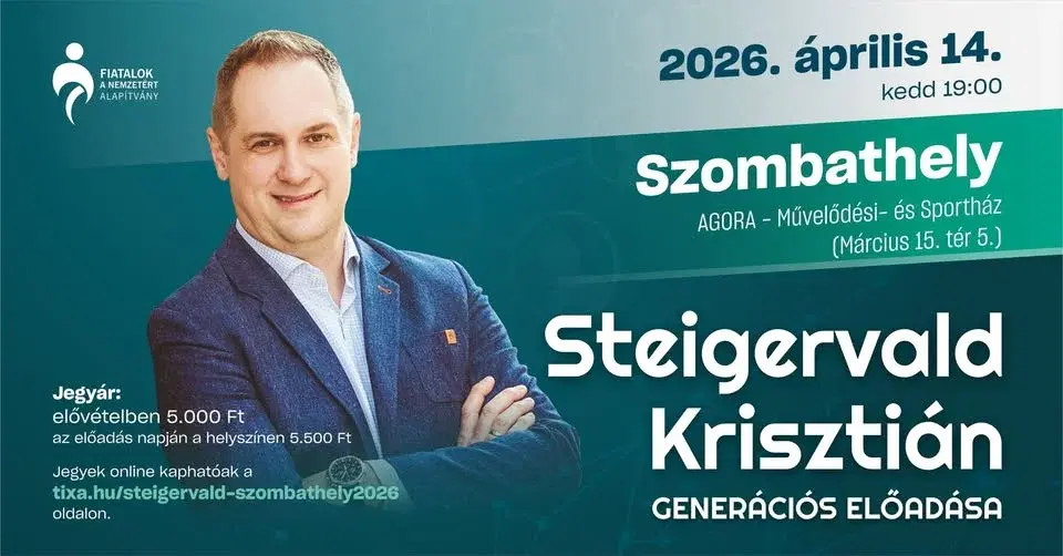 Steigervald Krisztián generációs előadása Szombathelyen